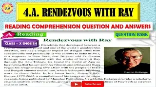 RENDEZVOUS WITH RAY READING COMPREHENSION QUESTION AND ANSWERS