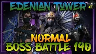 Mk Mobile | Edenian Tower | Normal | Boss Battle 190 | UNLUCKY