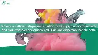 One Dispersant for Both? High-Pigment Carbon Black & Transparent Organic Red