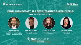 Panel | Democracy in a Decentralized Digital World