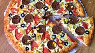 Düşük proteinli pizza tarifi/low protein pizza recipe