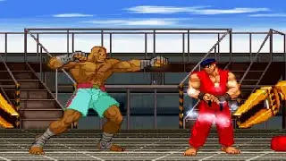 🔥❄️ Supreme Sagat kontra Ice Ryu | Tiger God kontra Frozen Hadou! 💥