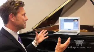 Seiler Piano Technology featuring QRS PNOSCAN