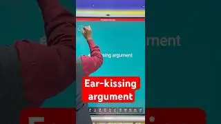 Ear-kissing argument meaning in Hindi #shorts #motivation #ielts #learning #english #speakenglish