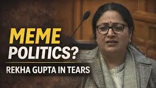 CM Rekha Gupta Gets Emotional in Delhi Assembly, Accuses AAP of Mocking Her With Memes