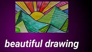 #poster colour drawing for beginners