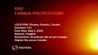 Canada bans assault-style weapons after shooting rampage
