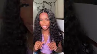 YAWAWE Pre-Bleached Glueless Wig Human Hair Ready To Wear Water