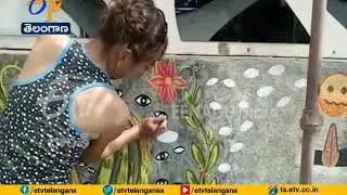 Central Bus Stand Gets an Artist's Touch  | Vadodara
