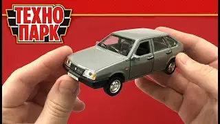 Модель серая ВАЗ 2109 от Технопарк! Распаковка и обзор машинки девятки