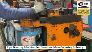 High-Precision Pipe Bending Machine for Furniture Manufacturing Industry 
