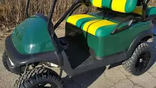 PackWay Custom Club Car Precedent Electric Golf Cart - Reconditioned Test Drive And Review