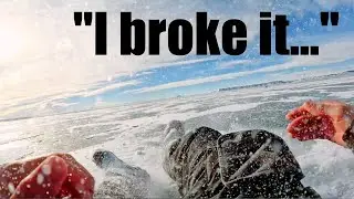 This may END my ice fishing career....