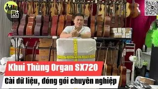 Trần Liêm Khui Thùng Đàn Yamaha PSR SX720 New - giá trọn bộ 30tr - Kèm đầy đủ phụ kiện