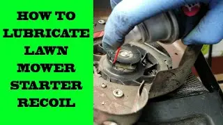 How to Lubricate Starter Recoil on Small Engine