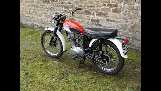 Triumph Tiger Cub on the road