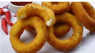 Crispy Onion Rings,Ramadan Special Recipe By Musarat Food Secrets 