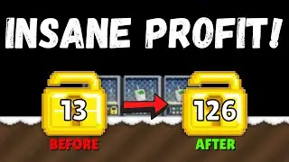 INSANE PROFIT METHOD WITH GEIGER 🤑!!! (NO FARMING!!!) | Growtopia How To Get Rich 2021 | TriggerFear