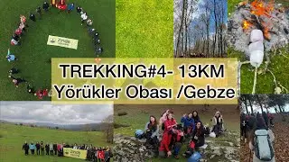 TREKKING #4  | 13 Km keyifli yürüyüş  Denizli Göleti /yürükler Obası  -GEBZE 