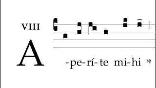 Antiphona: Aperite mihi portas iustitiae - cum psalmus 118