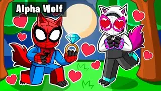 The Alpha Wolf PROPOSES in Roblox Snapchat!
