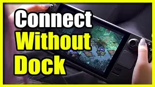 How to Connect Steam Deck to your TV or Monitor without DOCK Station (Fast Tutorial)
