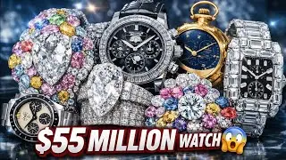 55 Million Watch😱 | Top 10 Most Expensive Watches Ever Made | Prices Will Shock You!