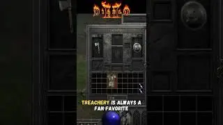 We Love Treachery For Many Builds #diablo2 #diablo2resurrected #runeword #shorts #gaming