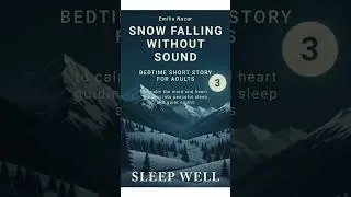 SNOW FALLING 💤 bedtime story #shortsfeed
