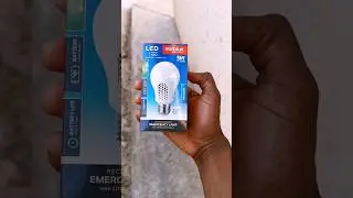 Load shedding lightbulb by Eurolux #loadshedding #powercuts #emergencylight