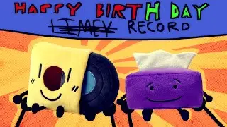 RECORD'S BIRTHDAY + THE RECORD AND TISSUES PLUSH
