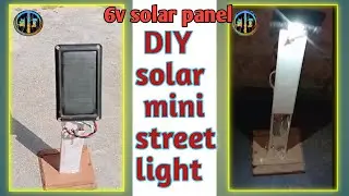 DIY solar street light and solar study lamp। 100% working 5v solar panel#electronic #diy #solar 