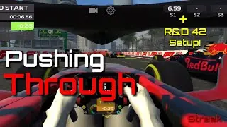 Pushing Through! Hot lap! R&D 42 Setup! F1 Mobile Racing Duel Multiplayer