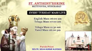 Fr. Wilfred | Tamil Mass 6pm |St. Anthony's Shrine Mettuguda | MASS OFFERING 7207951071 | 30-12-25