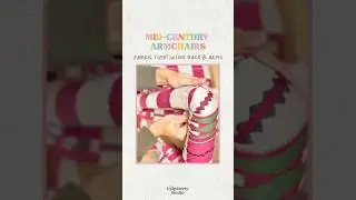 Трансформация кресел середины века. Часть 4: время ткани, внутренняя часть подлокотников и спинка...