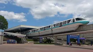 Monorails at the Transportation and Ticket Center
