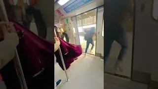 Delhi Metro Prank: The Worst Idea Ever? #funny #viral