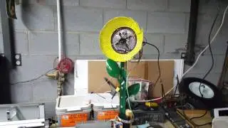 Robotic Flower Light Tracking Test
