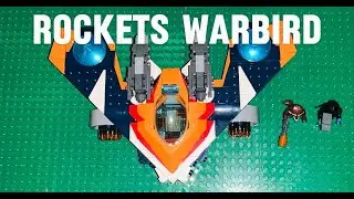 Lego Set 76278 Review! (Rocket's Warbird vs. Ronan)