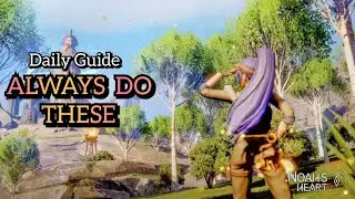 Noah's Heart - Daily Activities (DO THESE DAILY)