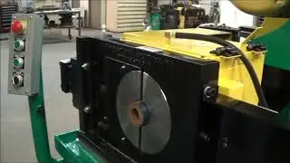 Weld Test Coupon Prep, Beveling Weld Test Coupons