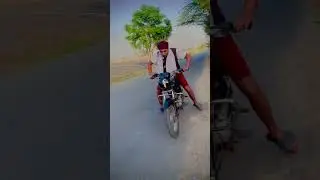 Modified ct100 stunt on road