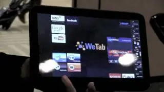 WeTab Detailed Hands on & GUI Walk Through - IDF 2010