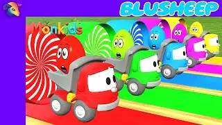 Learning Colors With Eggs | Nursery Rhymes & Kids Songs | BluSheep Collection