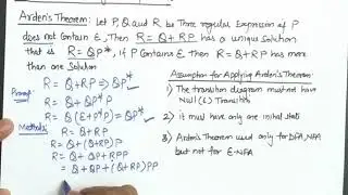Arden's Theorem