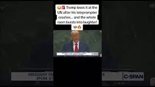 🚨 Trump Snaps at UN After Teleprompter FAIL | Delegates Burst Into Laughter 😂🔥