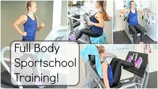 Fitness workout - Sportschool training voor beginners! Full Body
