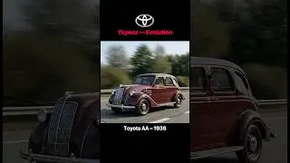 Toyota Evolution (1936&ndash;2024) | From the First Car to the Future 🚗