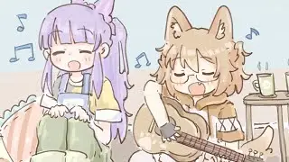 Koragi and Alker singing at the cabin! (comfy camping vibes)