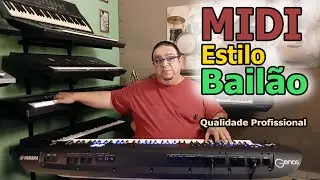 Midi no estillo Bail&atilde;o